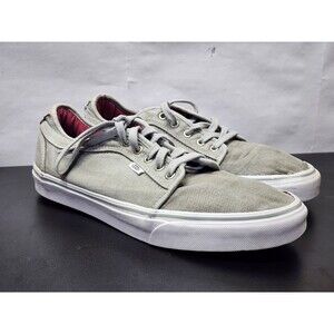 Vans Classic Pro Low Top Skate Shoes Canvas Grey  Mens Size 10.5 Classic